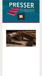 Mobile Screenshot of presser-trappen.nl